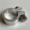 Auspuffschelle 34mm, CNC-gefräst, passt vielen Modellen von Zündapp, Sachs, mit A4-80 Schraube! – Bild 3