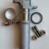 Auspuffstutzen aus Edelstahl, mit dichtungsfreier Muffe (45 oder 120 mm Länge) zum Anschweißen, passend für Honda Helix,  Hexagon 250GT – Bild 2